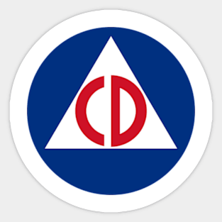 Office of Civilian Defense - World War 2 Sticker